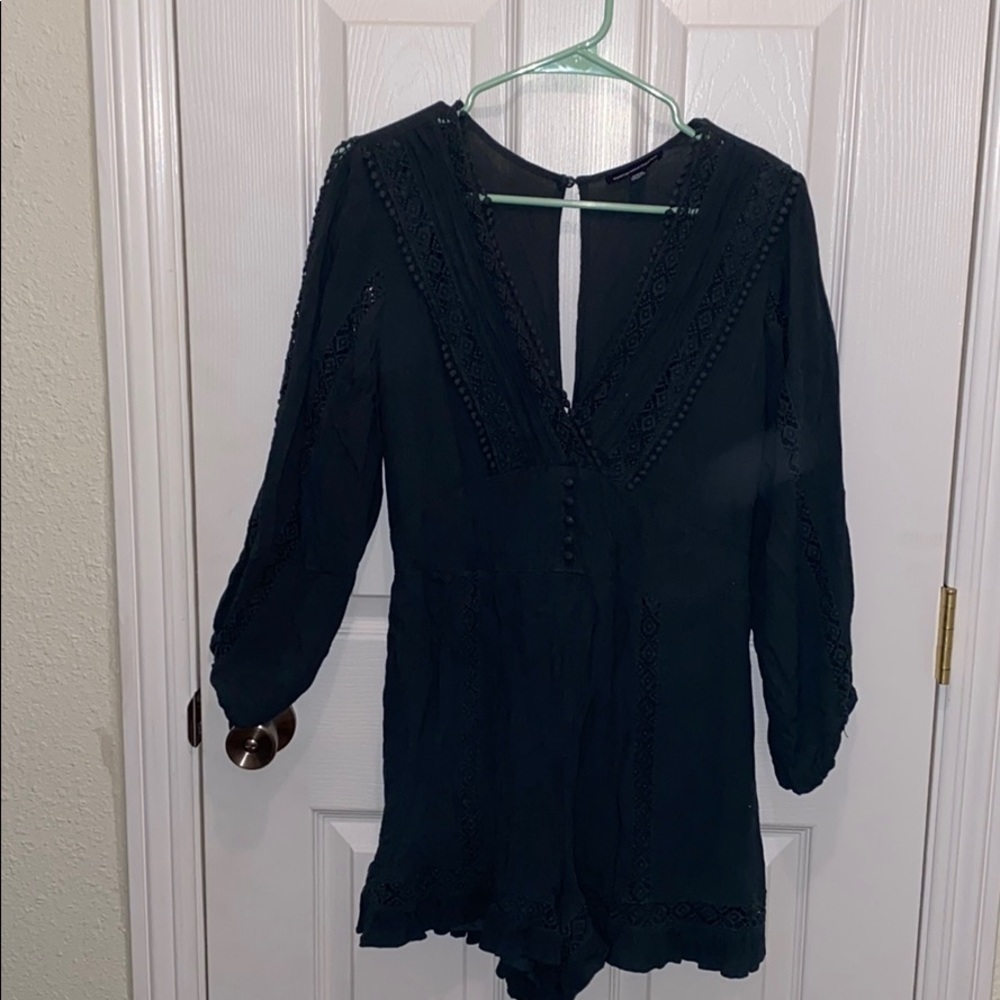 American Eagle long sleeve romper